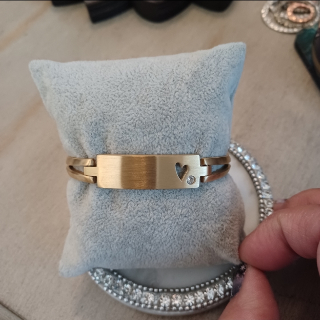 Jk By Thirty One Open Heart Cuff Bracelet